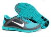 nike air max 男款4.0v3赤足休闲鞋轻便透气运动鞋户外旅游鞋湖水绿深灰
