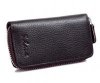 Cheapest pu pvc genuine leather key wallet, key holder, key bag, OEM ODM