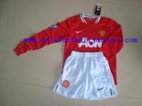 kids long sleeve soccer jersey youth football children kits cheap uniform shirt